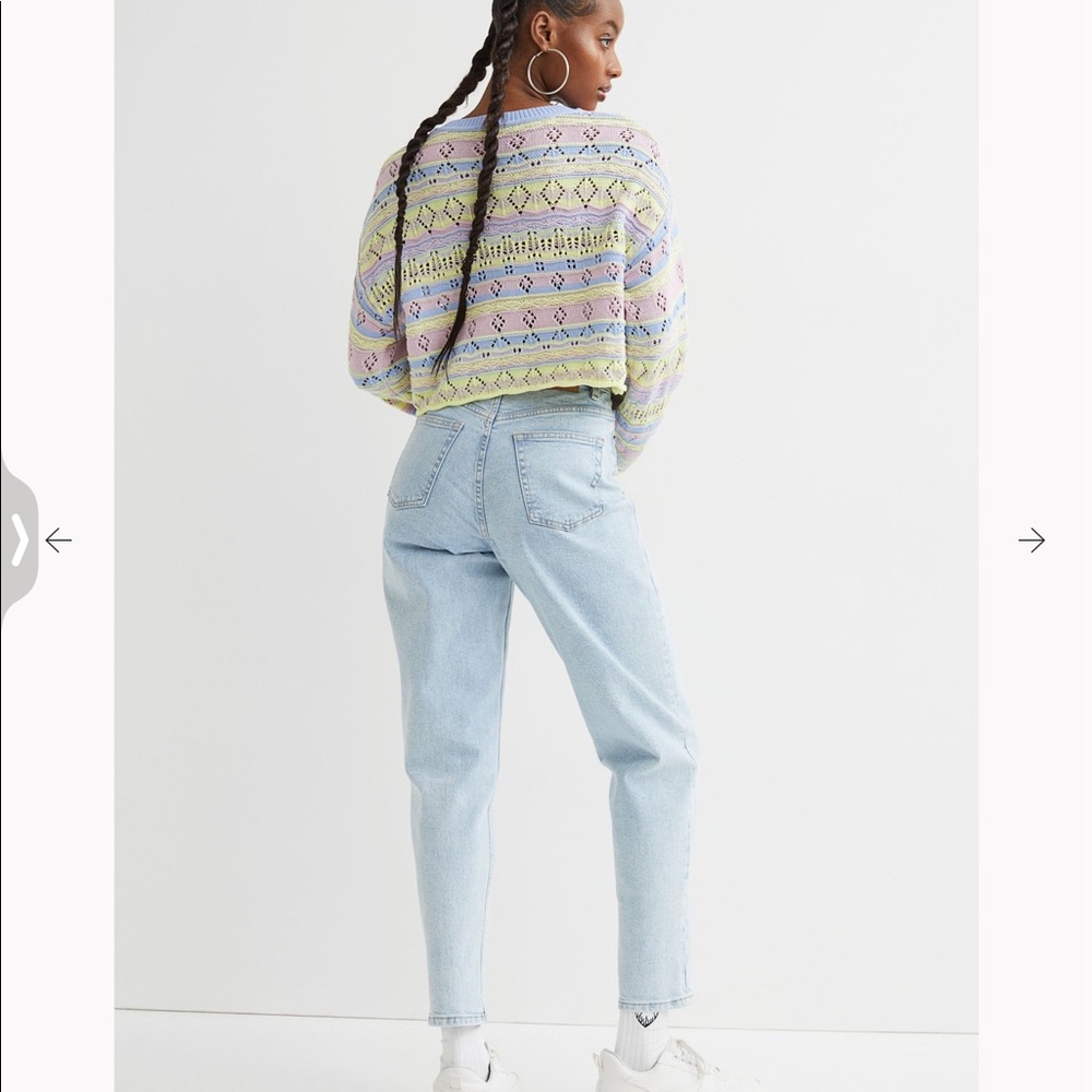Loose fit mom jeans